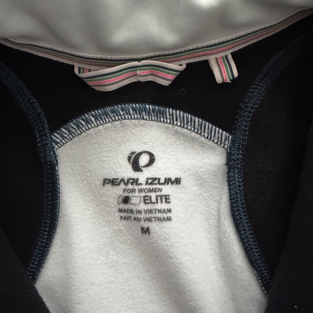 Pearl Izumi Elite Escape Cycling Soft Shell Jacket Womens Medium Teal Biking - Picture 6 of 12